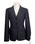 Front of RJ Classics 'Hailey II' Blue Label Show Jacket in Black - Children's 10S
