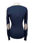 AA Platinum Horseware Asti Sweater in Navy
