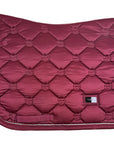 Equestrian Stockholm Dressage Saddle Pad in Grenadine