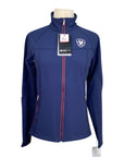 Ariat 'Agile' Softshell Jacket in Navy