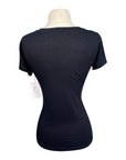 Bad Horse LA 'The Good Life' Crew Neck Modal Tee in Black