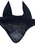 Equestrian Stockholm Dressage Pad & Bonnet Set in Navy Glimmer
