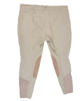 Dover Saddlery Wellesley Classic Piped Knee-Patch Breech in Tan