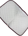 Horse Gloss Dressage Saddle Pad in Satin Pink