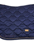 Equestrian Stockholm Dressage Saddle Pad in Lagoon Blush