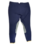 Callidae 'The C Breech' Knee Patch Breeches in Navy