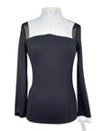 Equisite 'Nadine' Shirt in Black