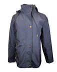 Equisite 'Quinn' Rain Coat in Black