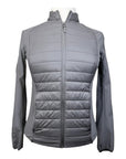 Cavalleria Toscana Team Soft Shell Puffer Jacket in Grey/Navy