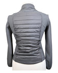 Cavalleria Toscana Team Soft Shell Puffer Jacket in Grey/Navy
