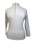 Tailored Sportsman 'Ice Fil' Long Sleeve Shirt in White