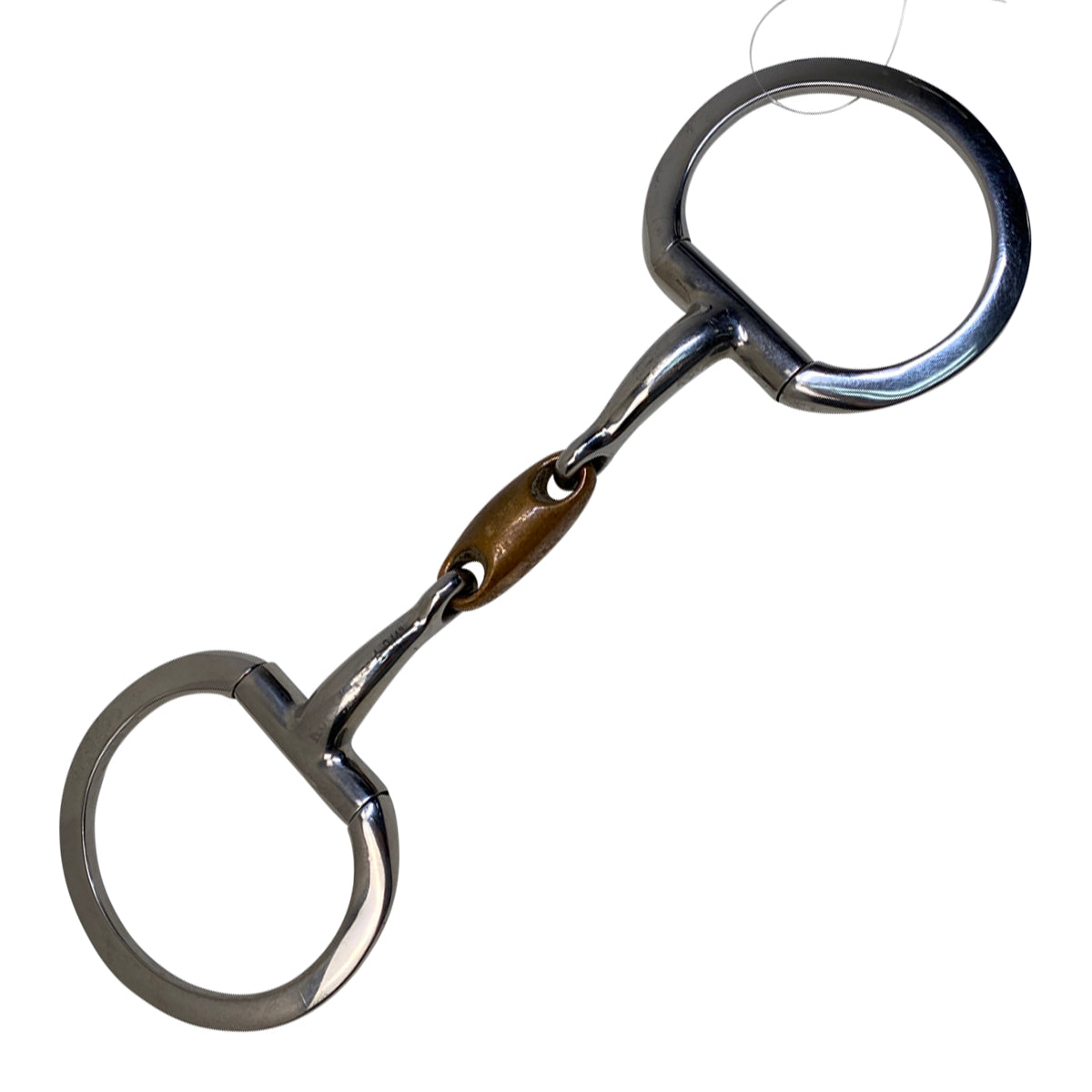JP Korsteel Stainless Steel Copper Oval Link Eggbutt Snaffle Bit main image 0