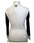 Le Fash 'Paulo Alto' Long Sleeve Show Shirt in White/Black
