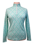 SanSoleil Sun Shirt in Seafoam Scale