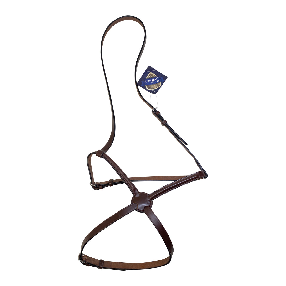 Ovation Raised Figure 8 Noseband w/o Rings in Australian Nut