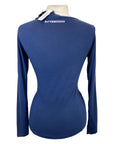 B Vertigo 'Daniele' Long Sleeve Tee in Navy - Women's 6 (Small)