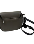 Tucker Tweed 'Camden' Hunter Jumper Cross Body Bag in Elephant/Black