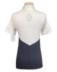 Dapplebay 'Lady' Riding Top in Black/White - Women's XS