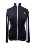 Kastel Denmark Fitted Fleece-Lined Jacket in Black/Grey - Women's XS