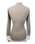 AA Vilamora Long Sleeve Show Shirt in Sand