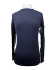 Tailored Sportsman IceFil Long Sleeve Crew Shirt in Black