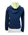 Cavalleria Toscana Softshell Jacket in Navy/Neon Green