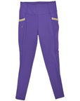 FitsT4 Full Seat Riding Tights in Purple