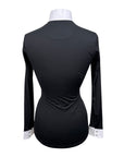 Essex Classics 'Luna Performance' Show Shirt in Black/Queen Bee