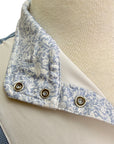 Romfh 'Schuyler' Short Sleeve Show Shirt in Light Blue/White