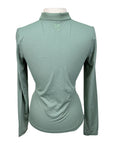 Free Ride Equestrian Long Sleeve Polo in Sage