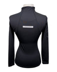 Aztec Diamond 1/4 Zip Long Sleeve Base Layer in Black