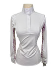 RJ Classics 'Carly' Long Sleeve Show Shirt in White