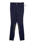 Kerrits Kids 'Crossover II' Knee Patch Breeches in Navy - Children's XL