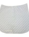 Lettia CoolMax Quilted Dressage Pad in White