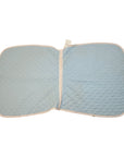Lettia CoolMax Quilted Dressage Pad in White