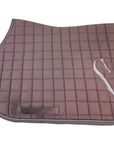 Antares Jumping Saddle Pad in Pinkish Grey