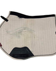 Lemieux 'Finesse' EJ Square Saddle Pad in White