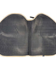 Lemieux 'Finesse' EJ Square Saddle Pad in White
