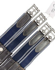 Dover Saddlery Fancy Stitch Leather Girth in Dark Brown
