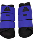 Arma NX-AIR Front Brush Boots in Black/Blue