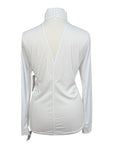 Kerrits 'Encore' Long Sleeve Show Shirt in White/Bit of Luck
