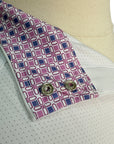 Hadley Perforated Show Shirt in White