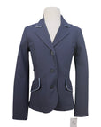 For Horses 'Cecilia Custom' Show Jacket in Navy/Light Blue