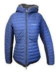 Animo Sherpa Lined Puffer Jacket in Navy