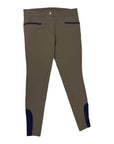 Dada Sport 'Giovani Classic' Breeches in Army Green