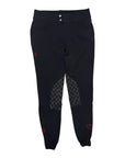Cavalleria Toscana Knee Grip Breeches in Black