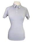 Noble Outfitters 'Miley' Polo Shirt in Grey