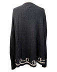 Hannah Childs 'Kristina' Poncho in Black/Tan - Women's S/M