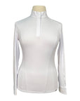 R.J. Classics 'Tori' Long Sleeve Show Shirt in White/Llamas