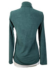 Dover Saddlery 1/4 Zip Sweater in Hunter Green - Women's XS